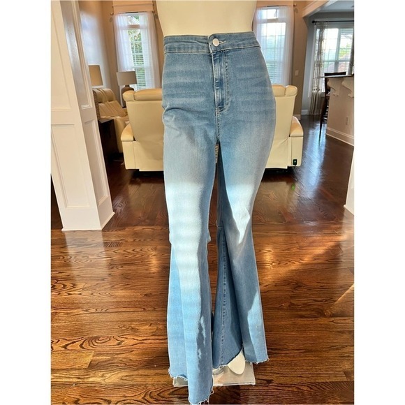 Free People Flare Leg Jeans Size:29R - Picture 1 of 11